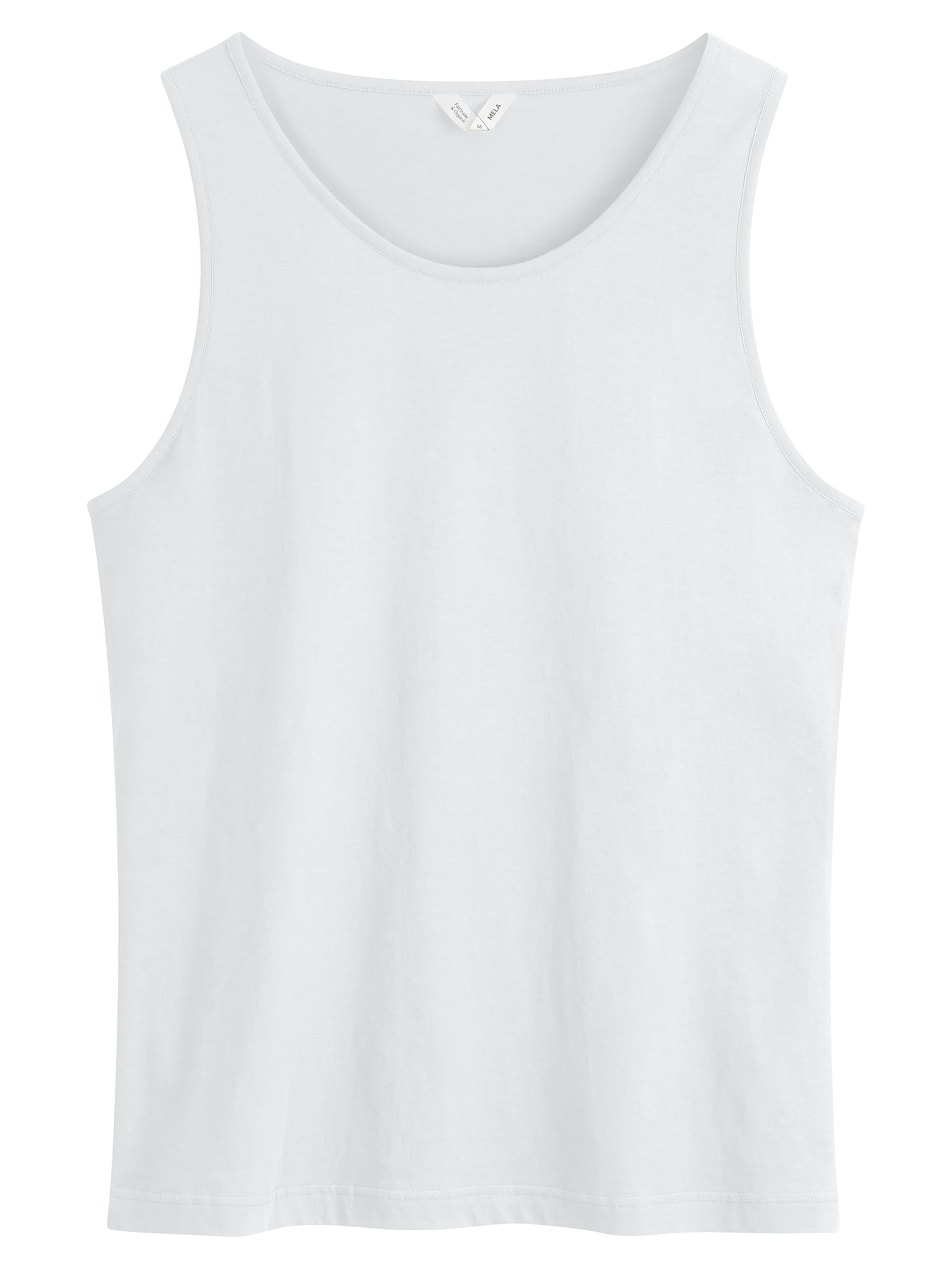 Maglietta 'Chetan' di MELA in bianco: frontale