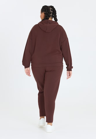 Q by Endurance Sweat jacket 'Tiamo' in Red