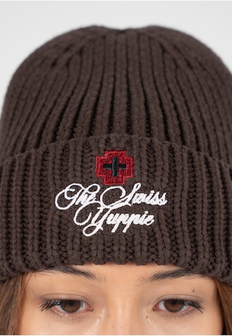 Berretto 'The Swiss Yuppie' di Prohibited in marrone