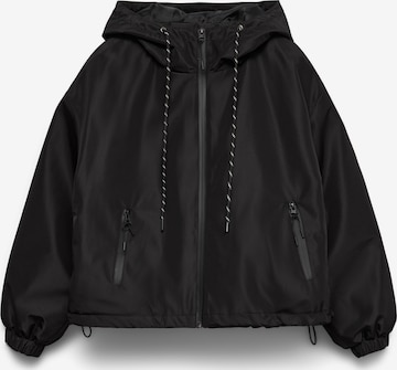 VERO MODA Tussenmantel 'VMISABEL' in Zwart: voorkant