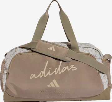 ADIDAS PERFORMANCE - Bolsa de deporte 'Defender' en verde: frente