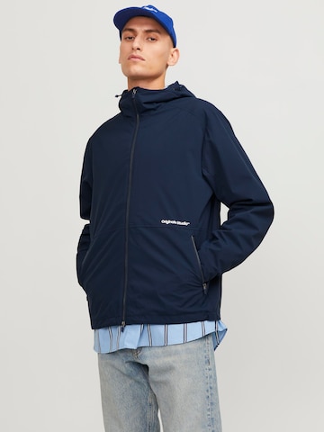 Veste mi-saison 'Vesterbro' JACK & JONES en bleu : devant