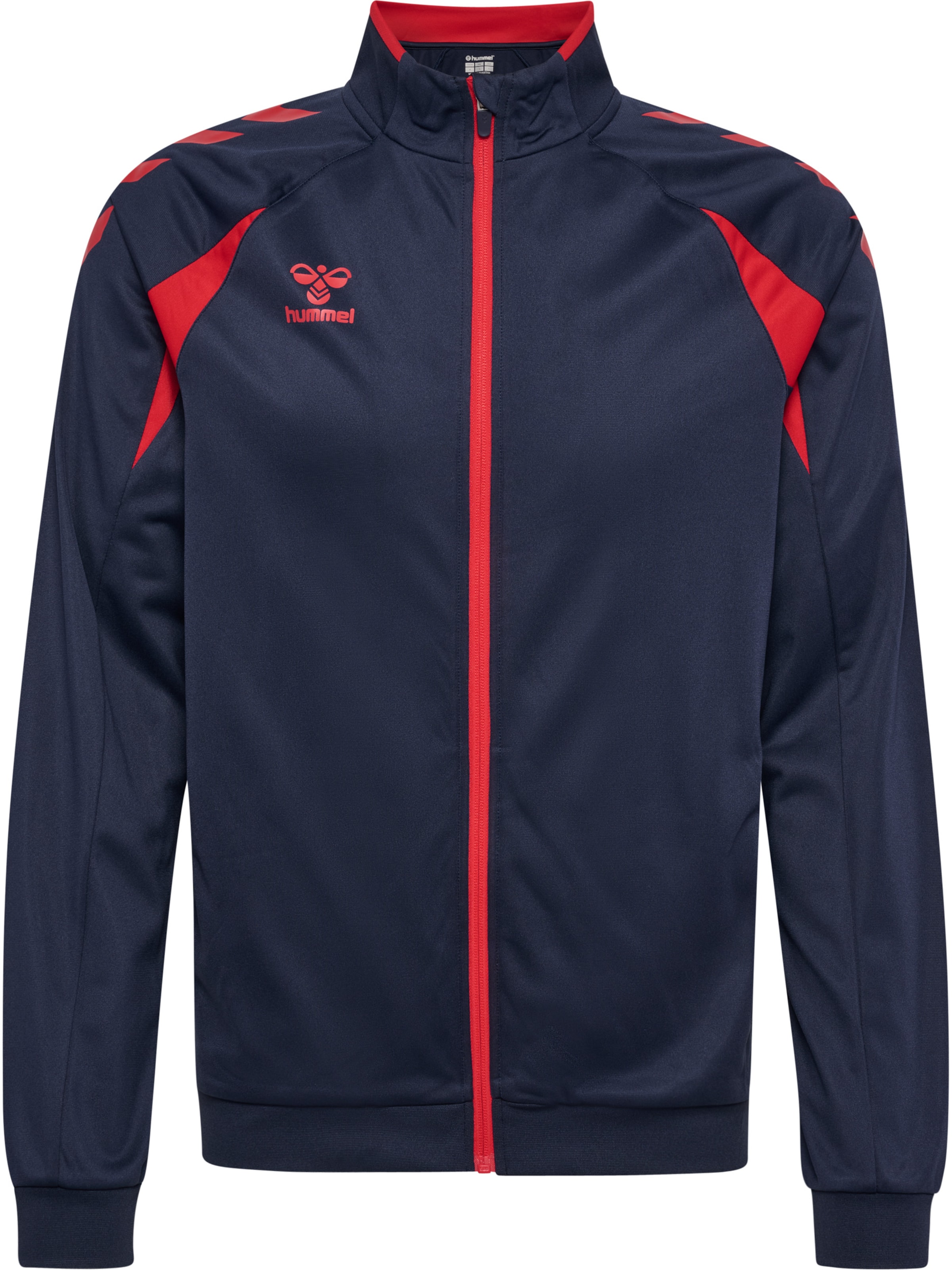 Veste de survêtement Hummel en bleu : devant