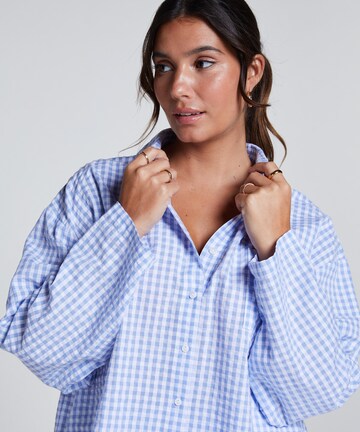 Hunkemöller Slaapshirt in Blauw