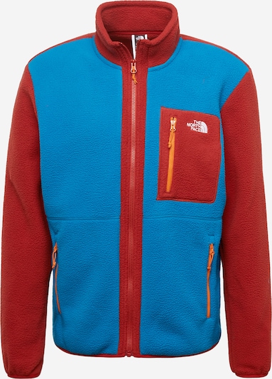 THE NORTH FACE Athletic Fleece Jacket 'YUMIORI' in Neon blue / Blood red, Item view