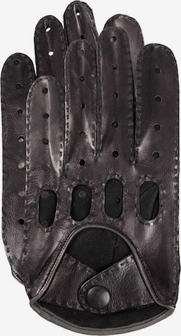 Gretchen Full finger gloves in Black: front