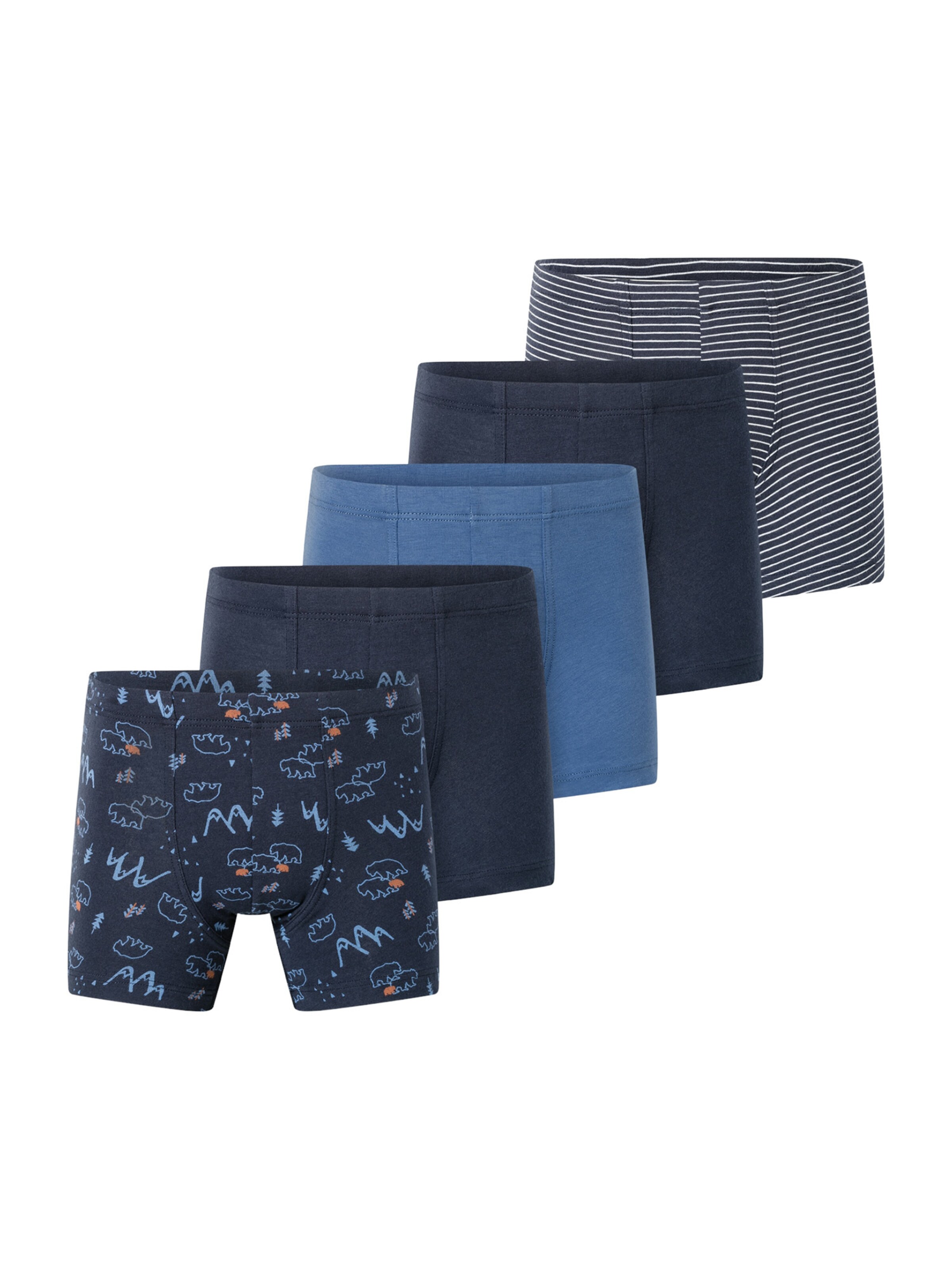 Sous-vêtements SCHIESSER en bleu : devant