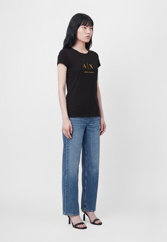 ARMANI EXCHANGE Póló - fekete