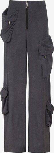 Pantaloni cargo NOCTURNE di colore grigio scuro, Visualizzazione prodotti