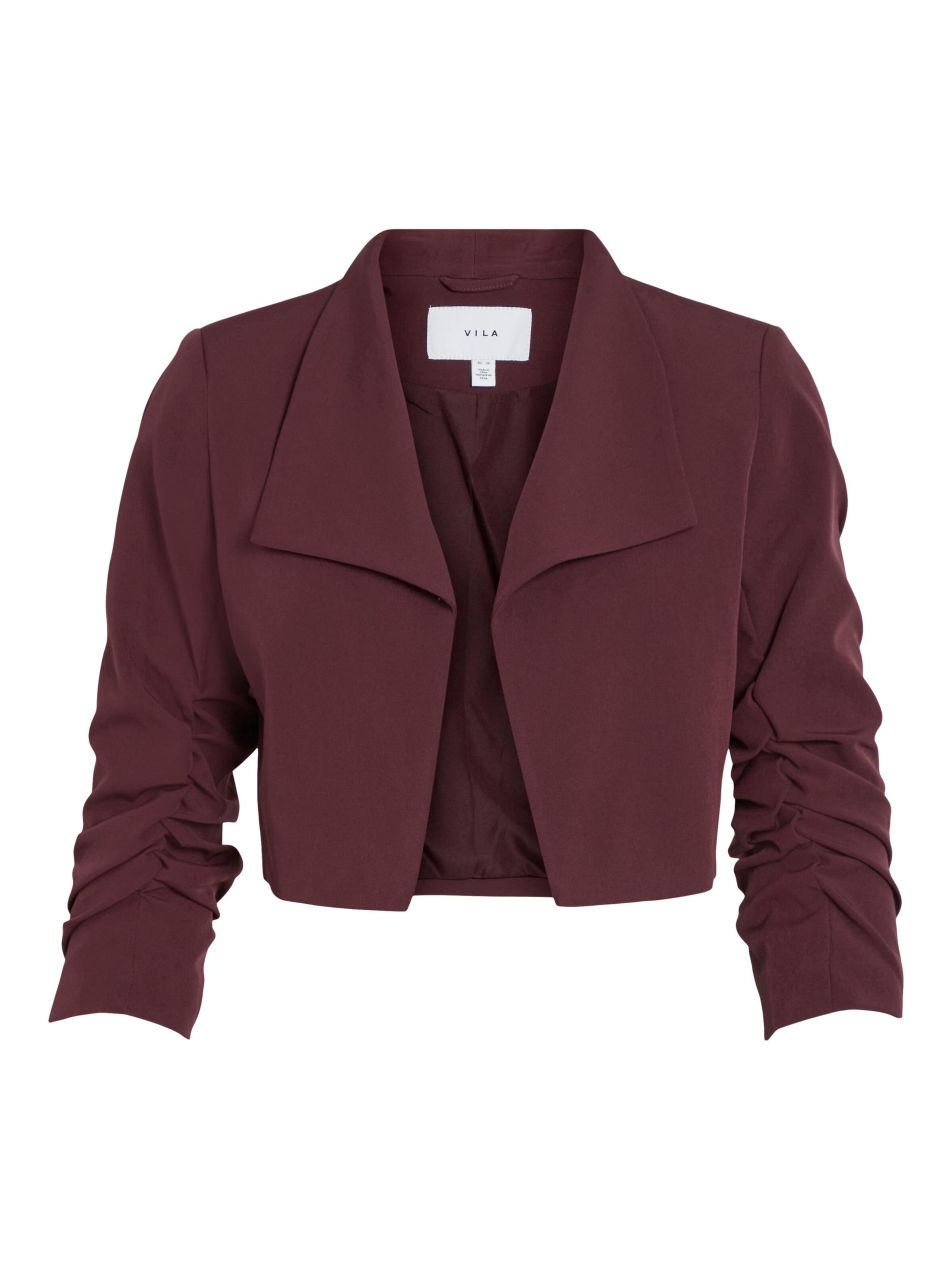 Blazer Vila Donna Con Maniche 3/4 - Forma Aderente, Materiale Sostenibile, Elegante E Comodo - Foto 4