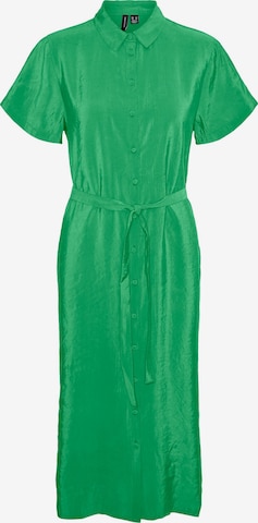 Vero Moda Petite Μπλουζοφόρεμα 'QUEENY' σε πράσινο: μπροστά