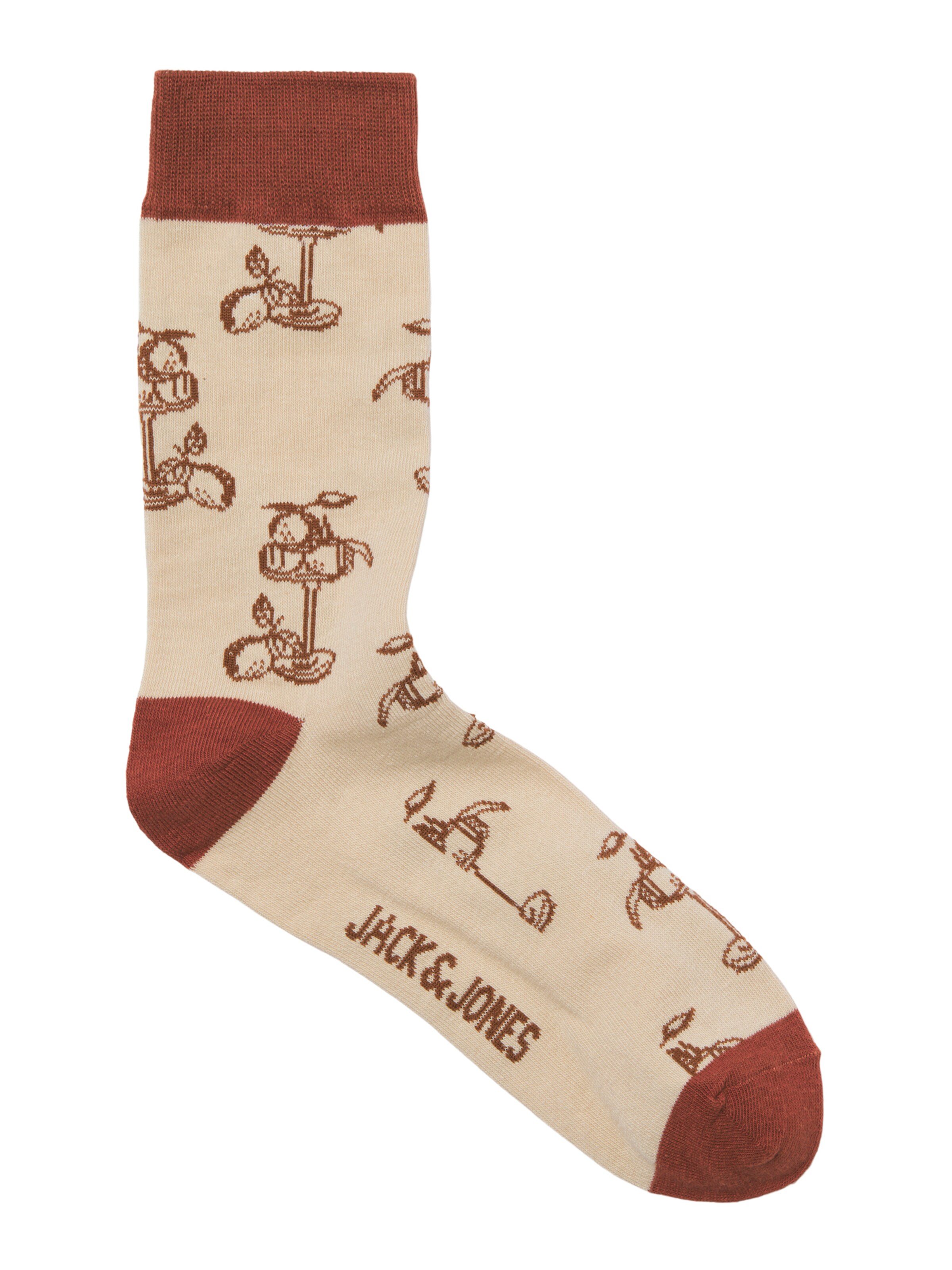 bēšs JACK & JONES Zeķes