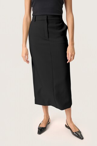 SOAKED IN LUXURY Skirt 'SLCorinne' in Black: front
