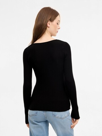 Antargo Sweater 'Delia' in Black