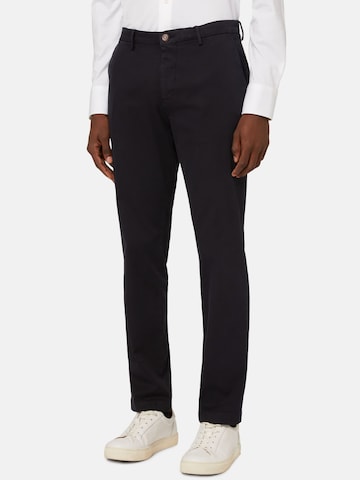 Boggi Milano Regular Pants in Blue: front