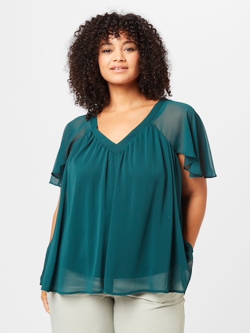 Zizzi Blouse 'AGNES' in Green: front
