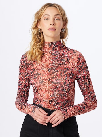 Hofmann Copenhagen - Camisa body 'ARIEL' em rosa: frente