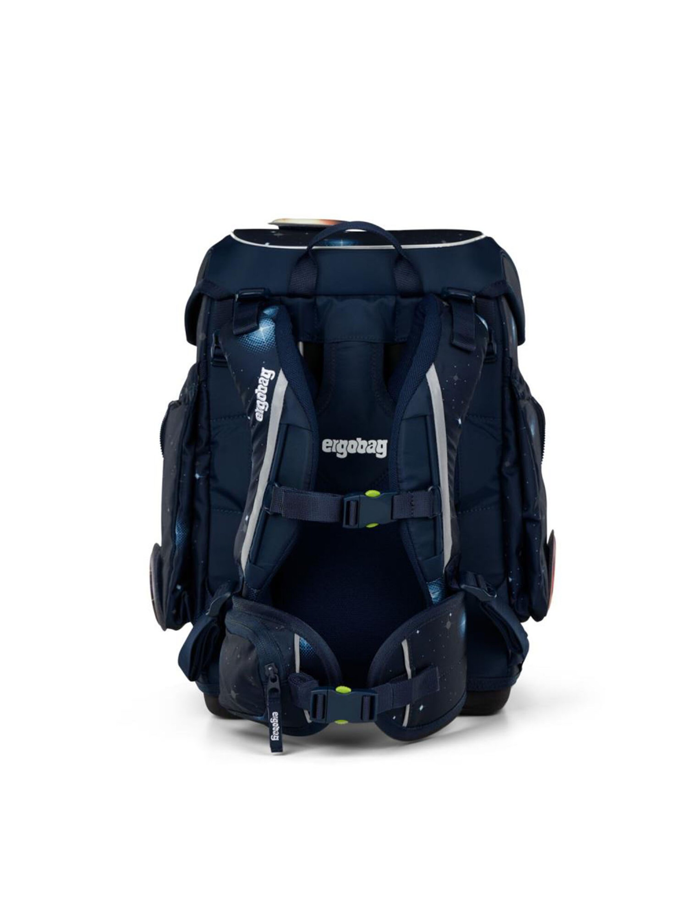 ergobag Rucksack 'Cubo Set 5 tlg'‌‌‌‌‌‌‌‌‌ in Blau