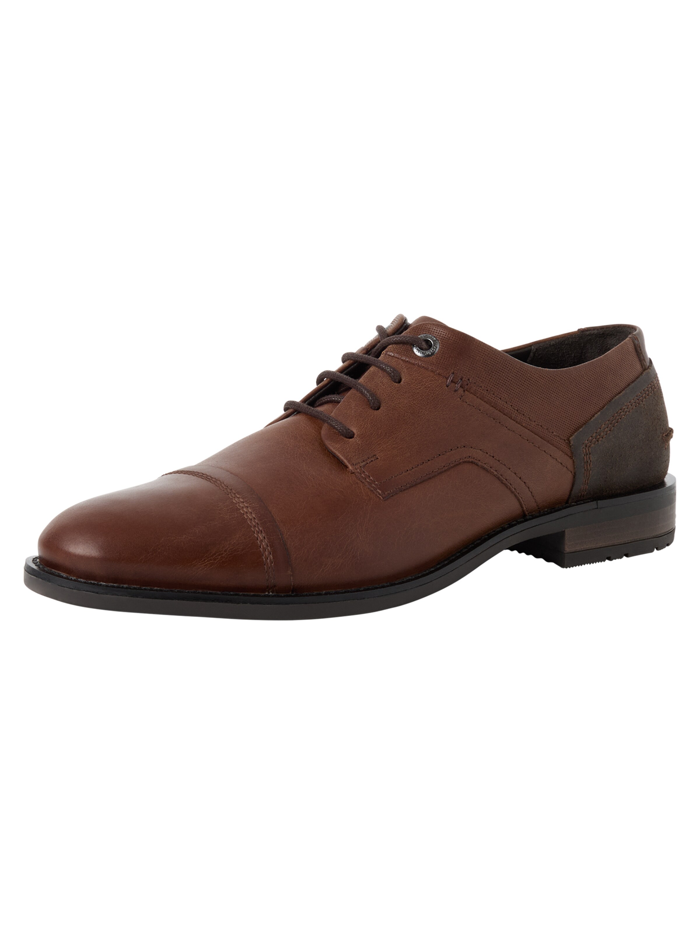 Chaussure à lacets MARCO TOZZI en marron : devant