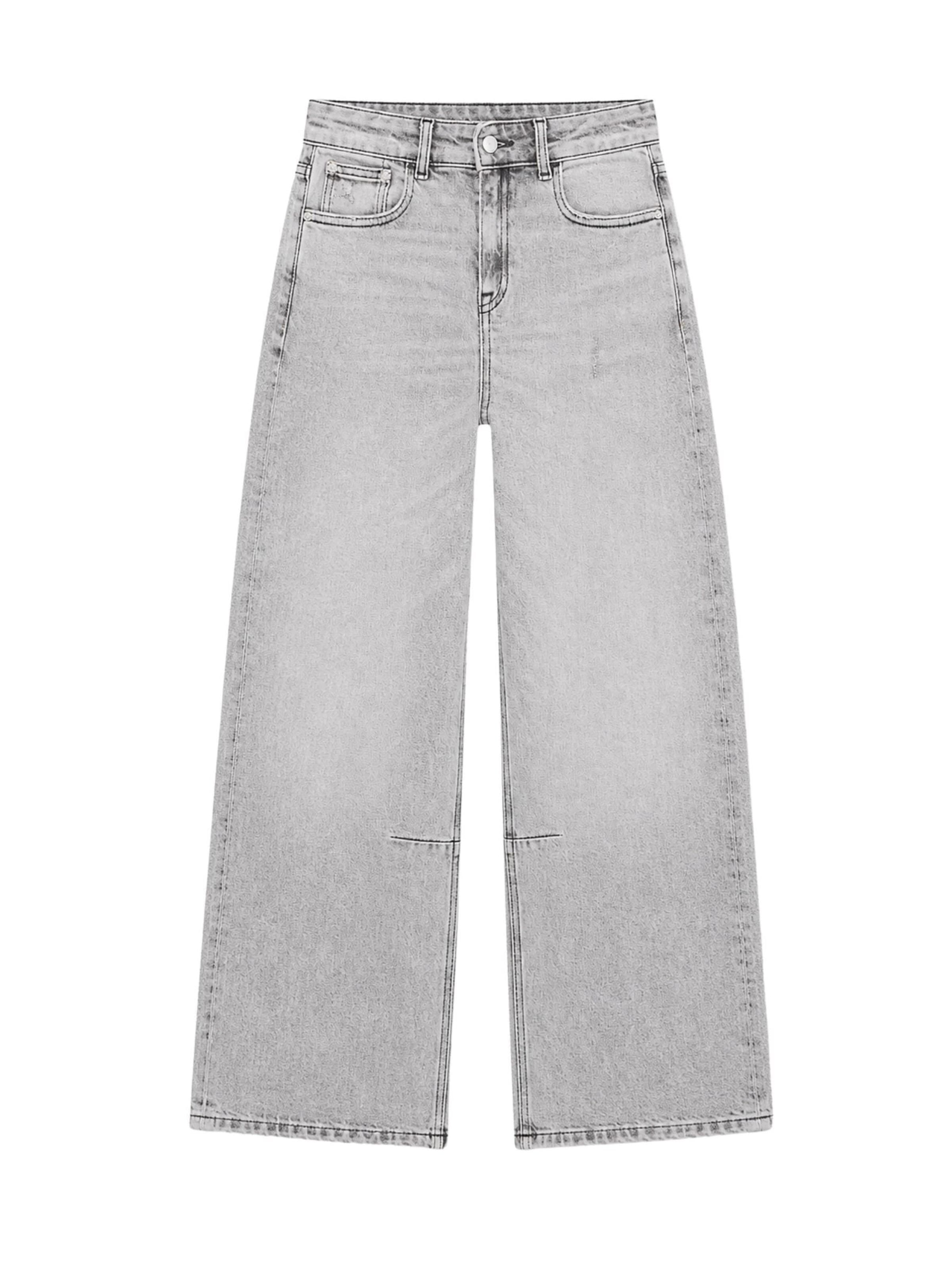 Calvin Klein Kids Normalny krój Jeansy w kolorze szary: przód
