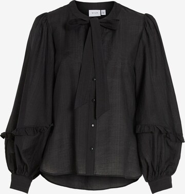 VILA Блуза 'Adra' в черно: отпред