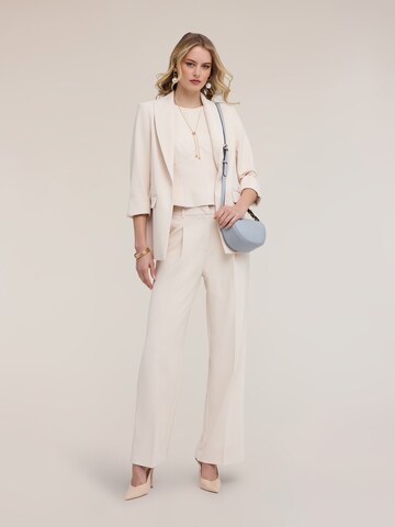 Wide Leg Pantalon MOTIVI en beige