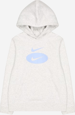 Nike Sportswear Μπλούζα φούτερ σε μπεζ: μπροστά