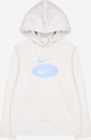 Bluză de molton de la Nike Sportswear pe bej: față