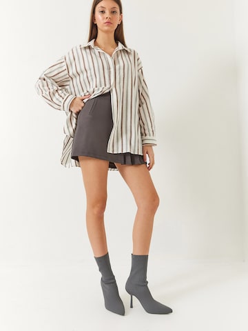 Jupe Bianco Lucci en gris