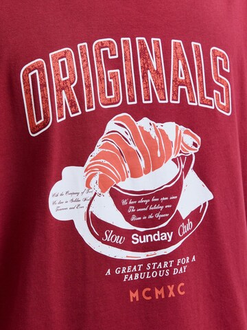 JACK & JONES Shirt in Red