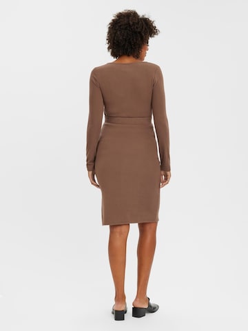 Vero Moda Maternity Skirt 'TYRA' in Brown