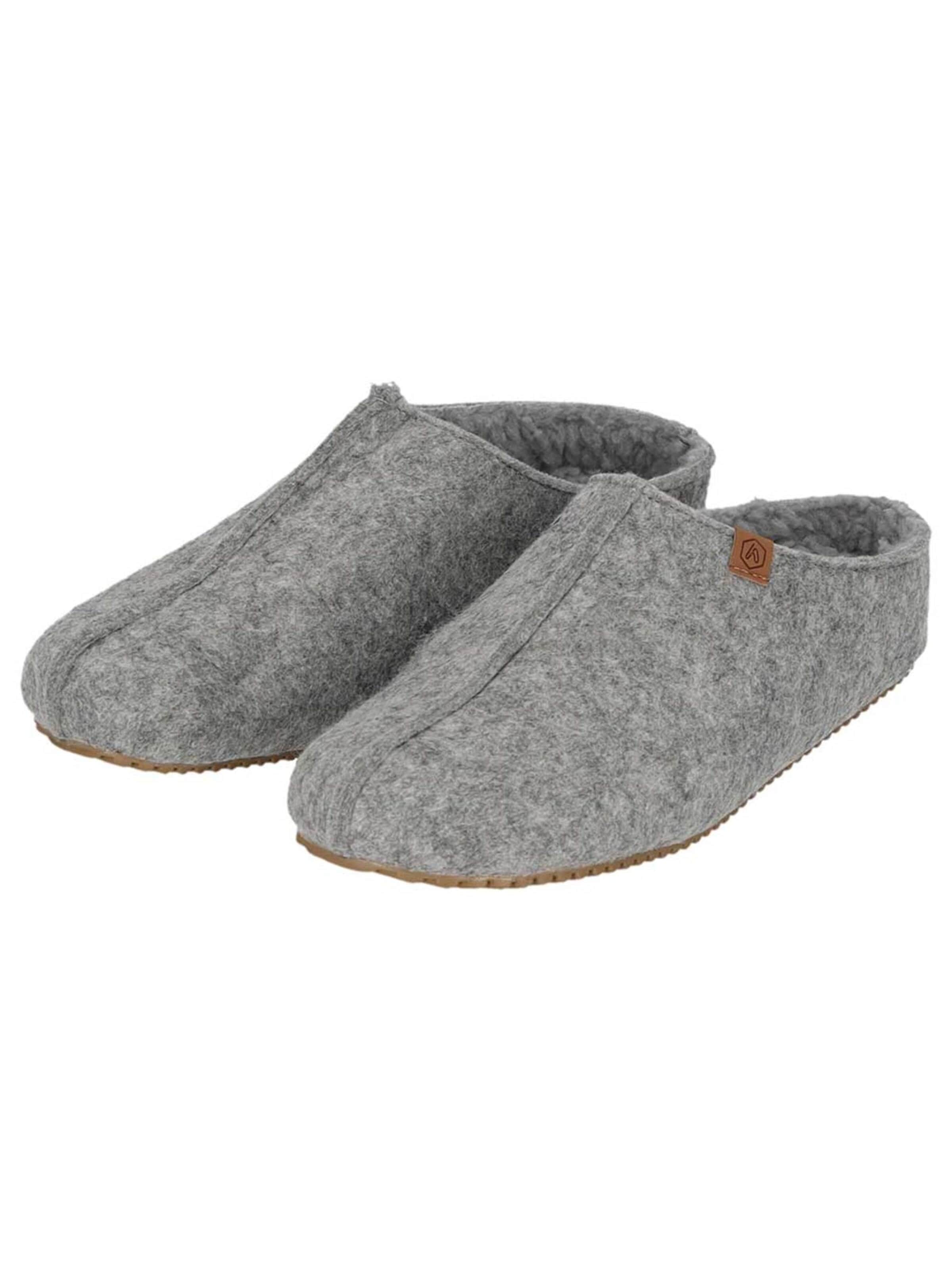 Apollo Clogs 'Slip-on' in Grey: front