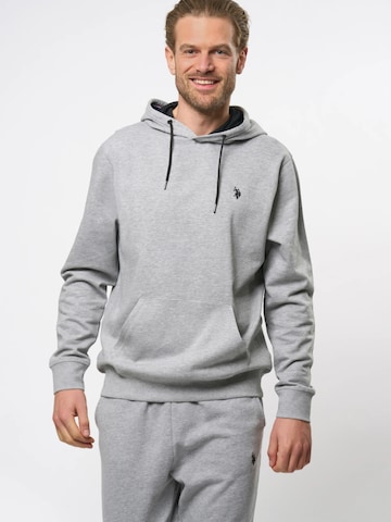 U.S. POLO ASSN. Sweatshirt 'Brayden' i grå: forside