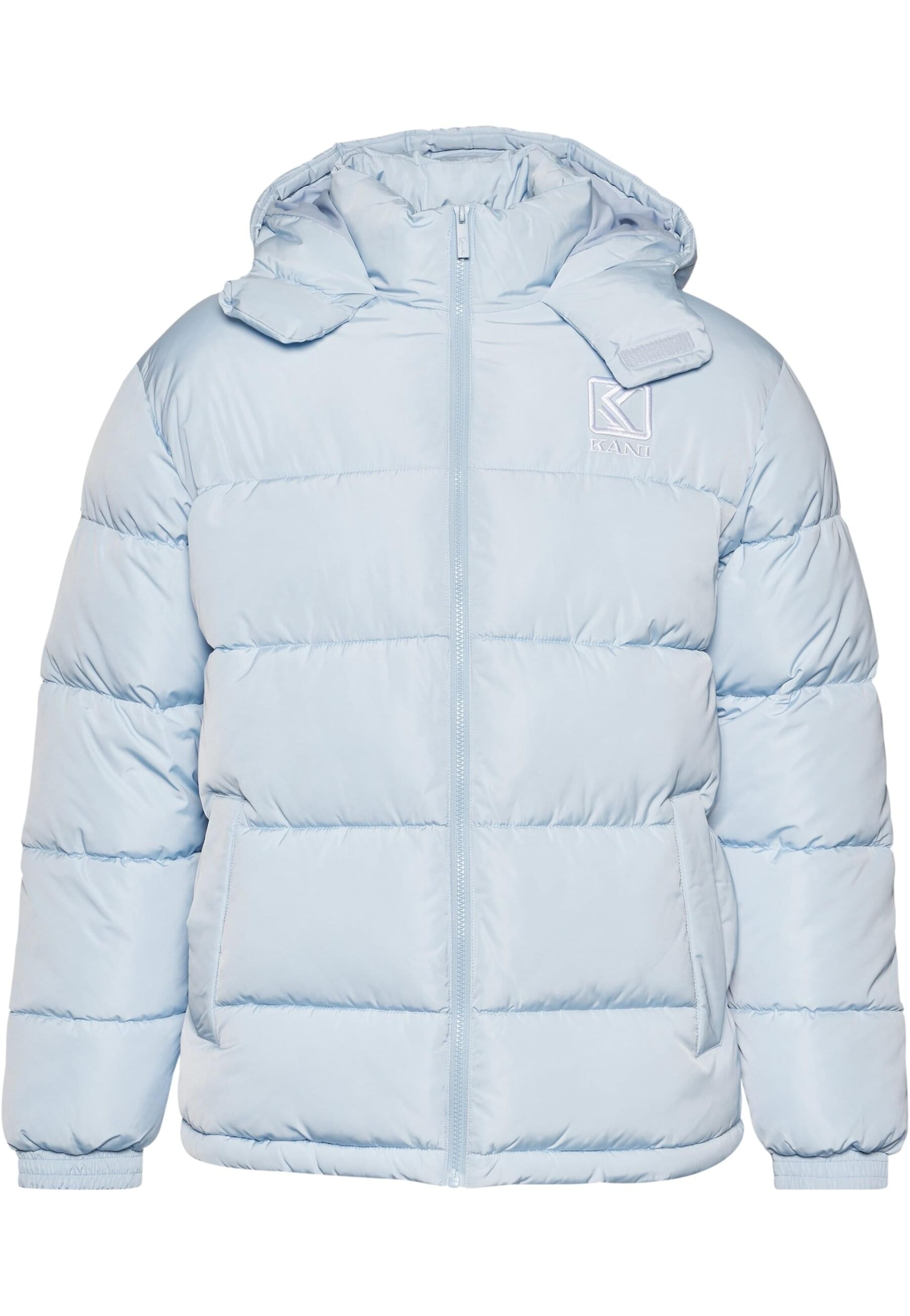 Veste d’hiver Karl Kani en bleu : devant