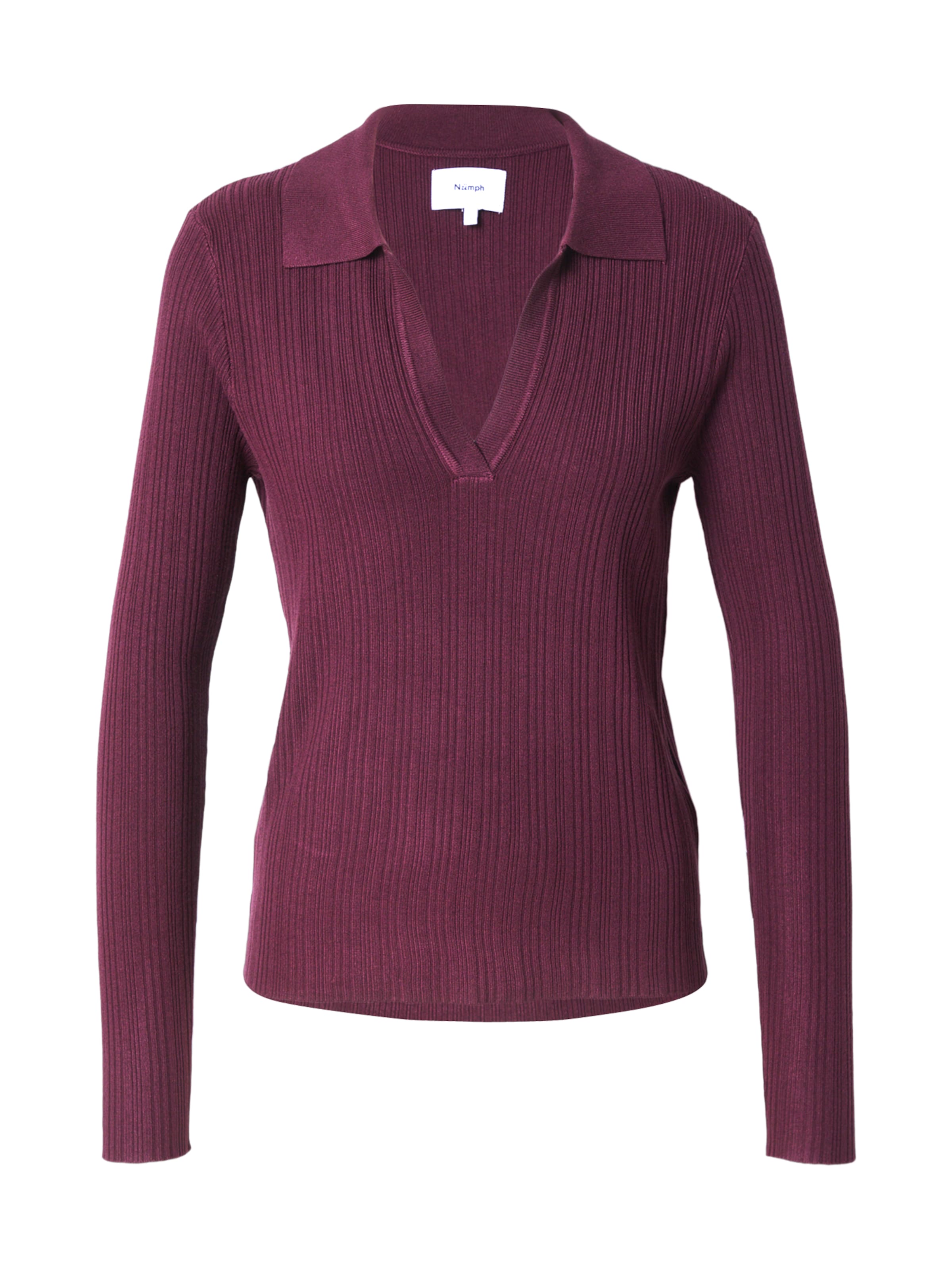 NÜMPH - Camiseta 'SEBILA' en rojo: frente