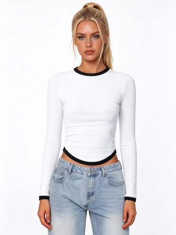 Yesfashion Shirt in White: front