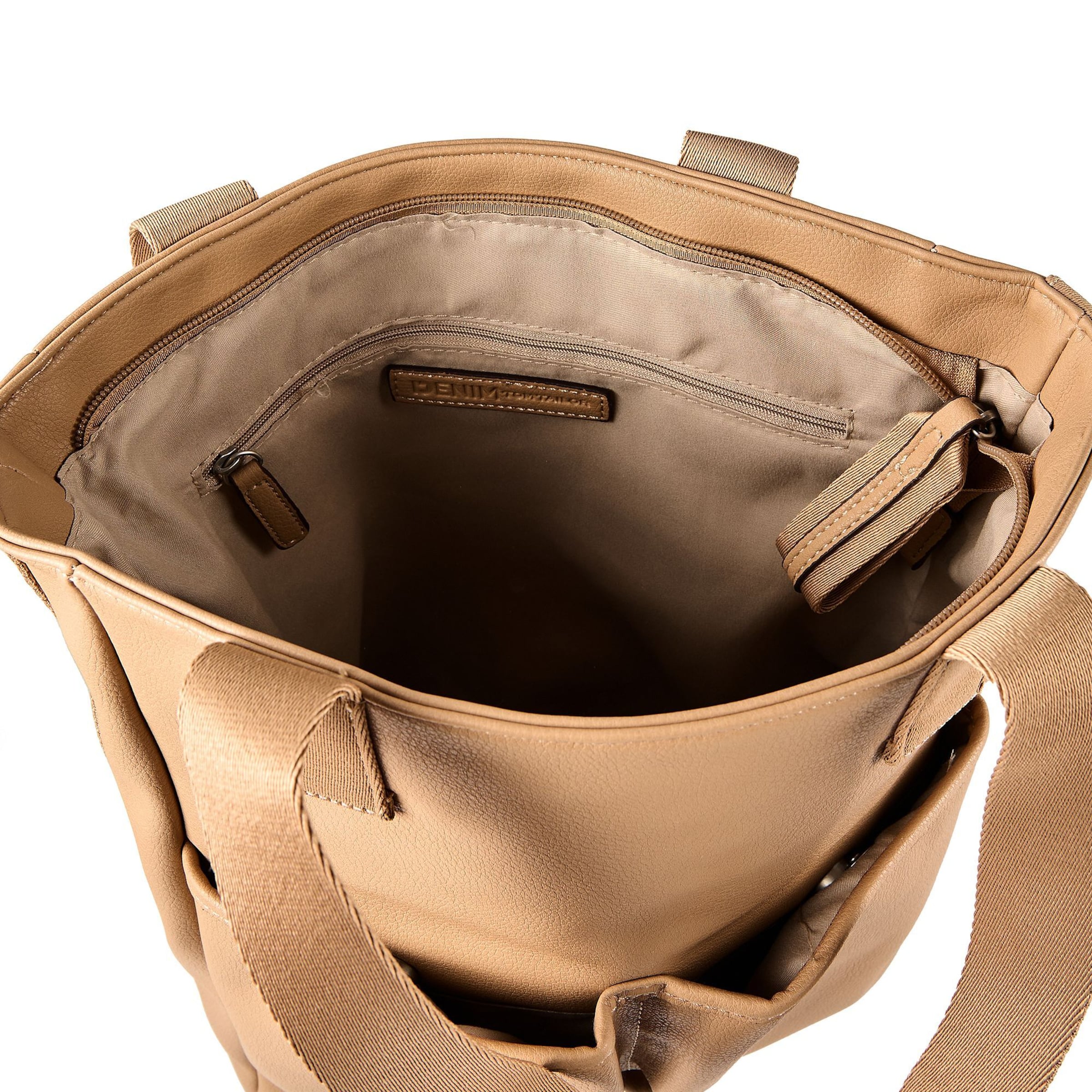 Cabas 'Jelena' TOM TAILOR DENIM en beige