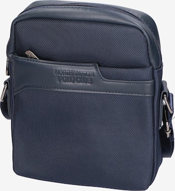 Sac à bandoulière Northampton Polo Club en bleu : devant