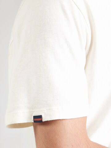 Superdry Shirt 'CLASSIC ESSENTIAL' in Beige