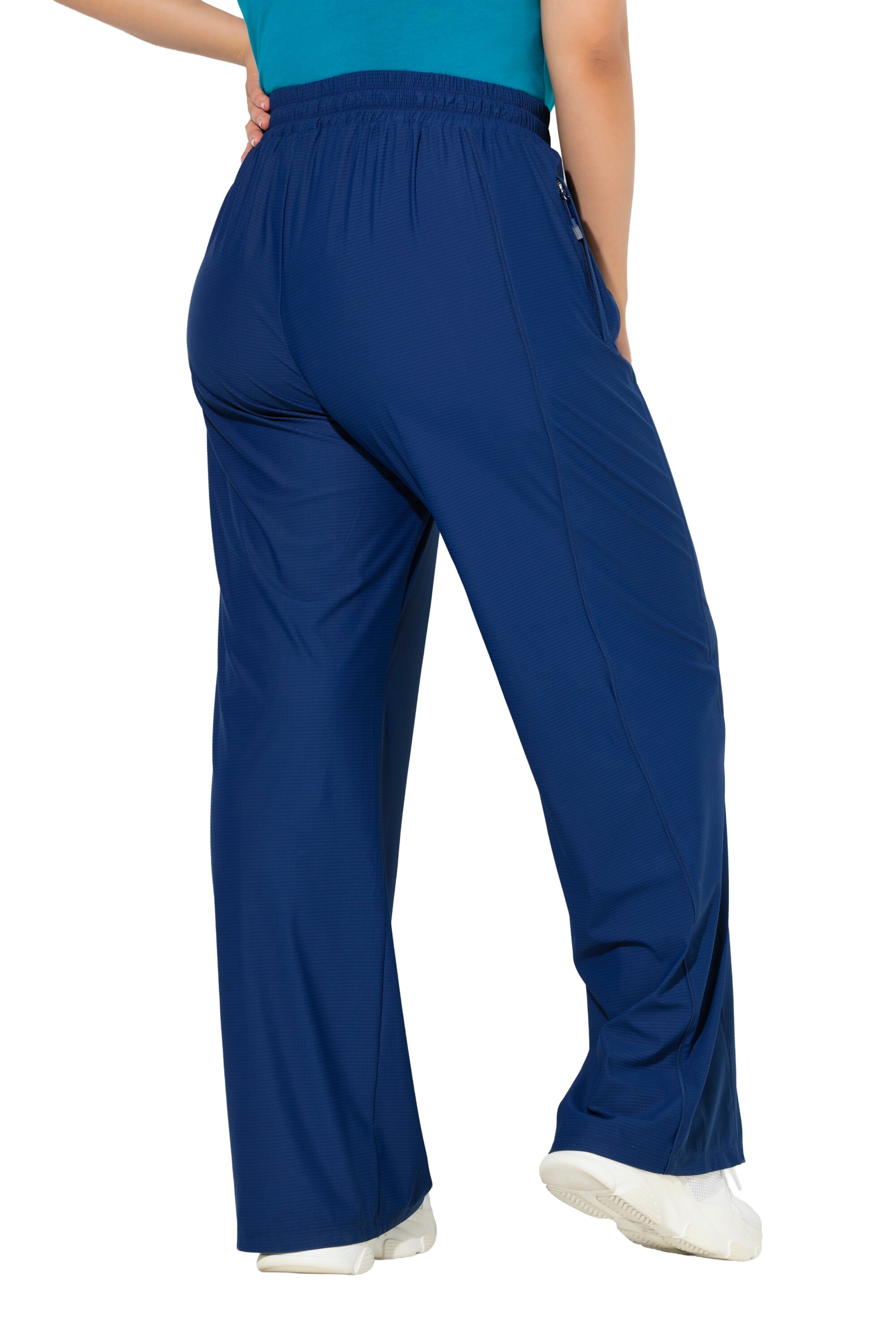 Ulla Popken Loose fit Trousers in Blue