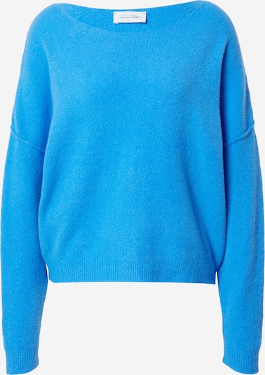 AMERICAN VINTAGE Pull-over 'DAMSVILLE' en azur, Vue avec produit