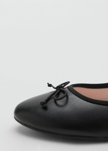 MANGO KIDS Ballet Flats 'Elise' in Black
