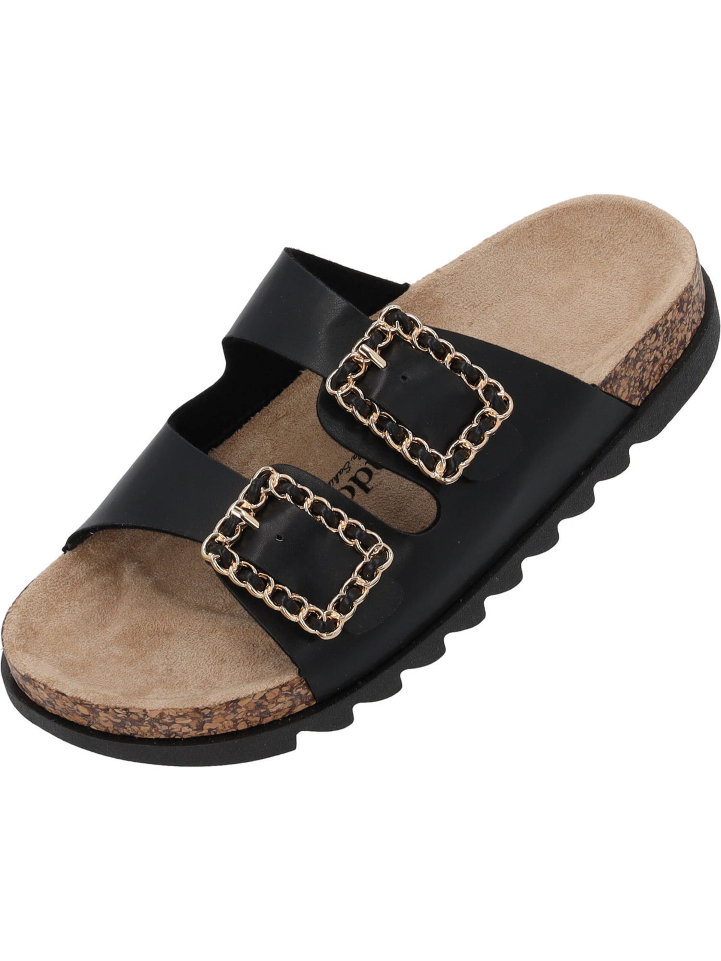 Palado by Sila Sahin - Sandalias 'Palado Igies by Sila Sahin' en negro: frente