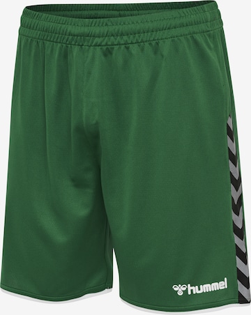 Hummel - regular Pantalón deportivo en verde