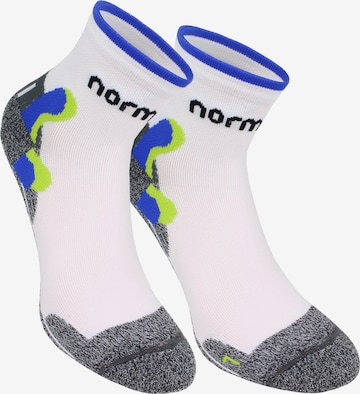 Chaussettes de sport normani en blanc