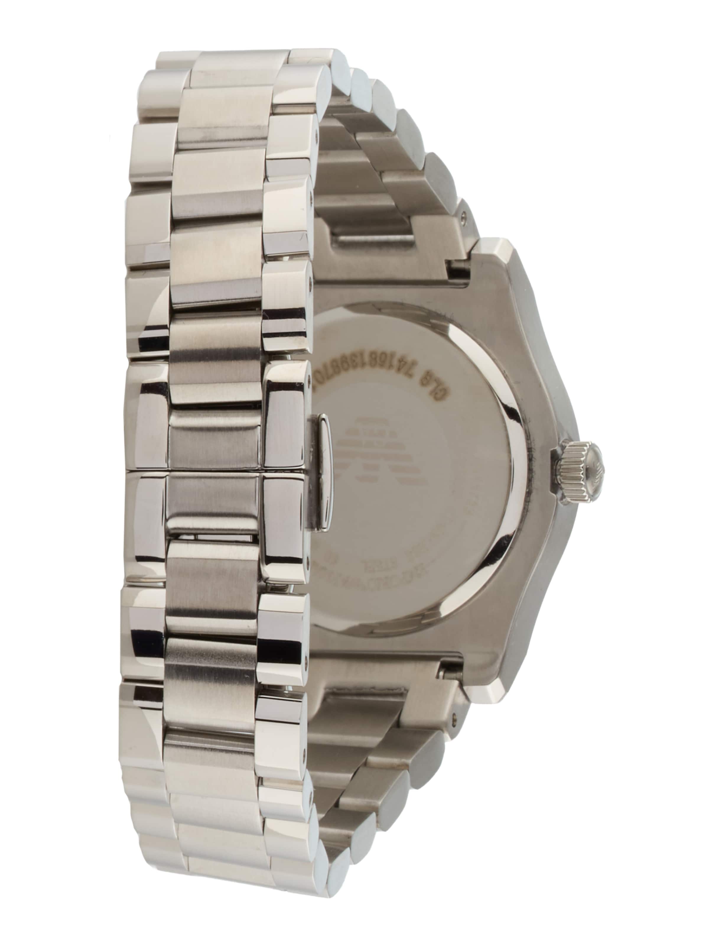 Emporio Armani Analogové hodinky – stříbrná