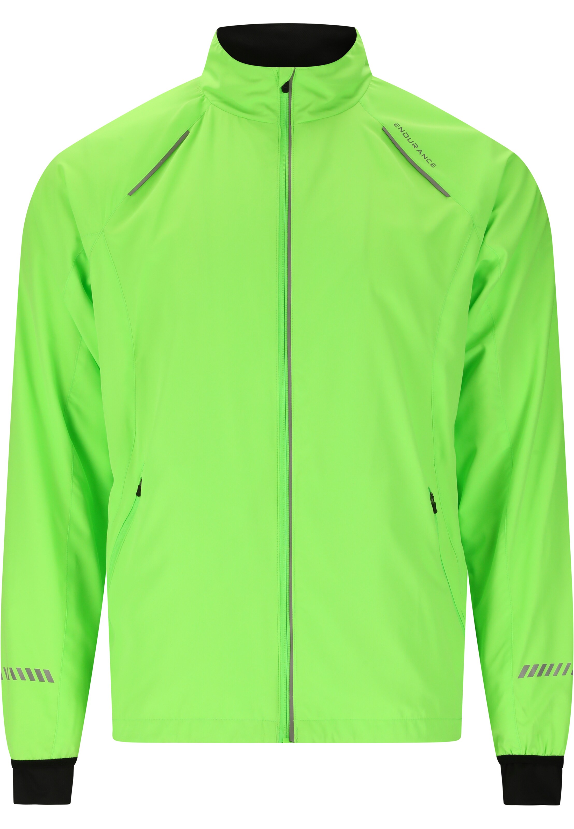 ENDURANCE Athletic Jacket 'Earlington V2' in Green: front
