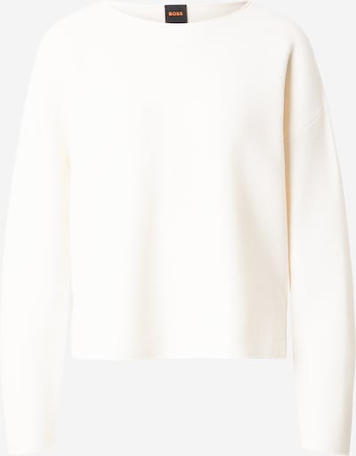 Megztinis 'Fouet' iš BOSS, spalva – vilnos balta, Prekių apžvalga