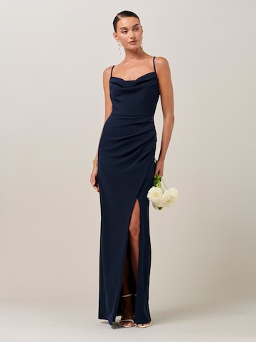 BWLDR Avondjurk 'Gemma' in Blauw