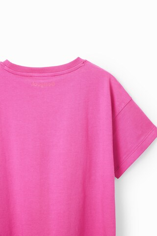 Desigual T-shirt i rosa